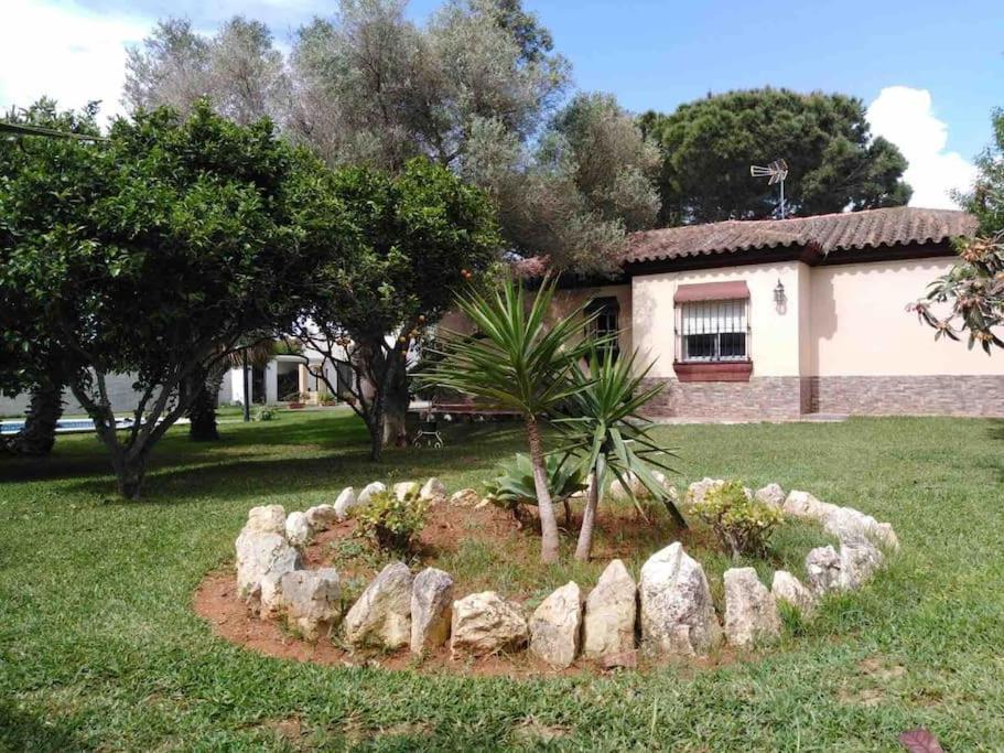 Chalet En La Barrosa, Piscina+Bbq+Grifo De Cerveza 奇克拉纳－德拉弗龙特拉 外观 照片